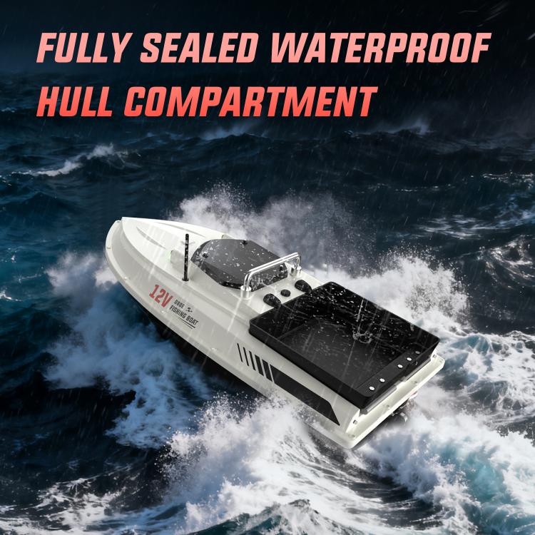 D80E GPS High Power Smart Remote Control Fishing Bait Boat with Sonar Sensor, EU Plug, US Plug, UK Plug