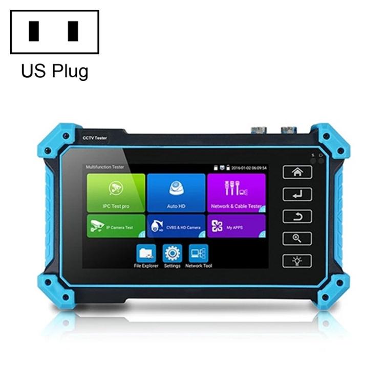 IPC-5200 Plus 4K Network Coaxial Simulation Engineering Video Surveillance Tester, US Plug, EU Plug, UK Plug, AU Plug