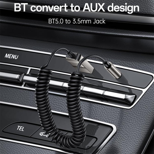 Yesido YAU82 AUX 3.5mm Car Bluetooth 5.0 Audio Adapter, YAU82