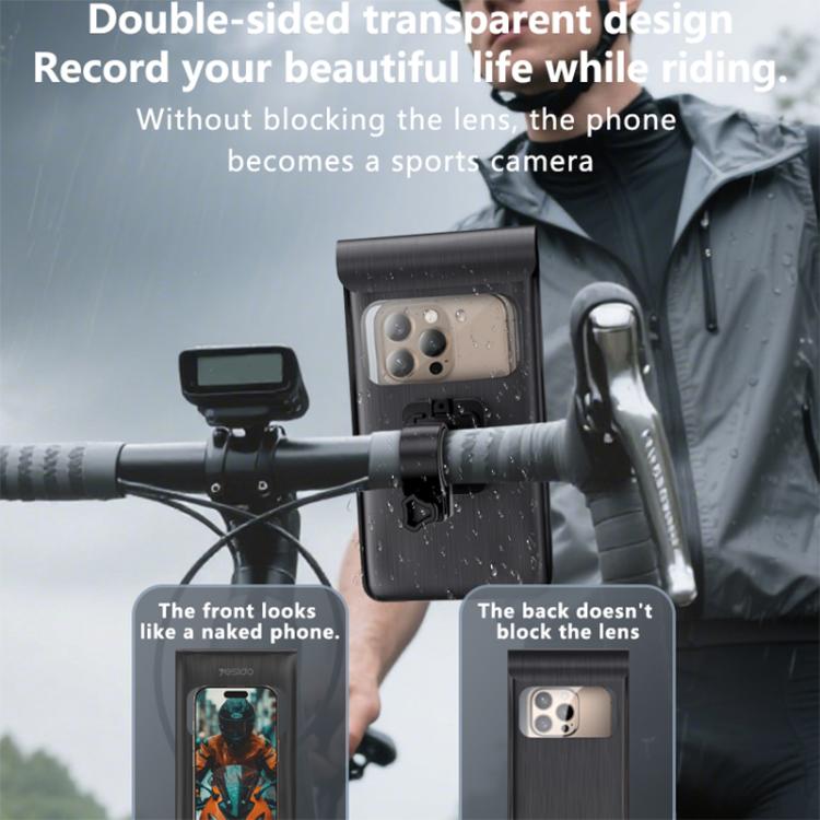 Yesido C333 Double-layer Sealed Waterproof Bag Cycling Phone Holder, C333
