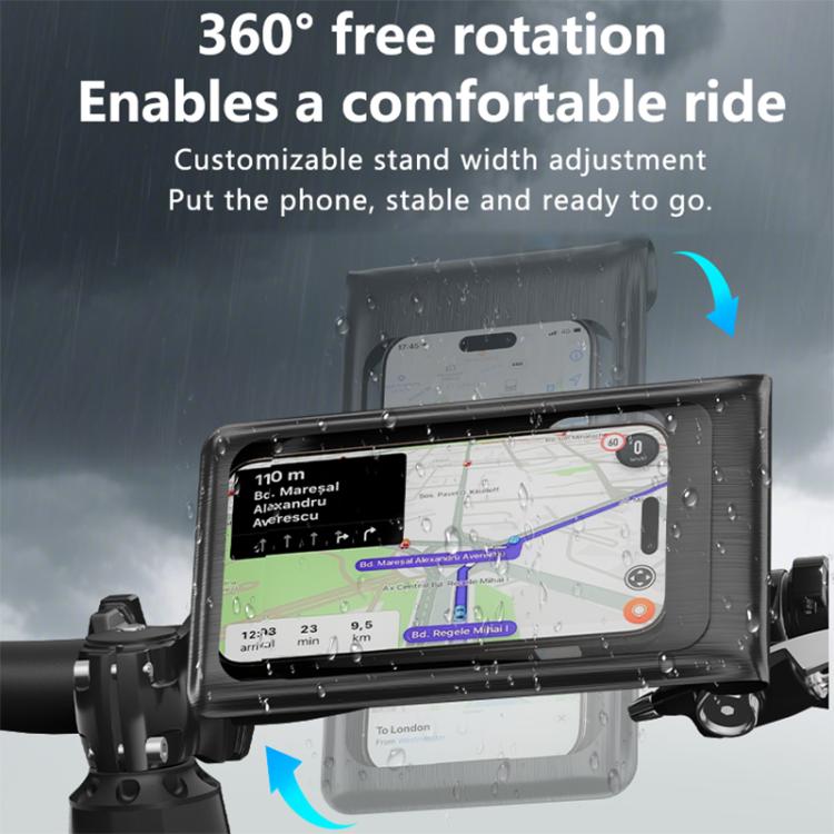 Yesido C333 Double-layer Sealed Waterproof Bag Cycling Phone Holder, C333