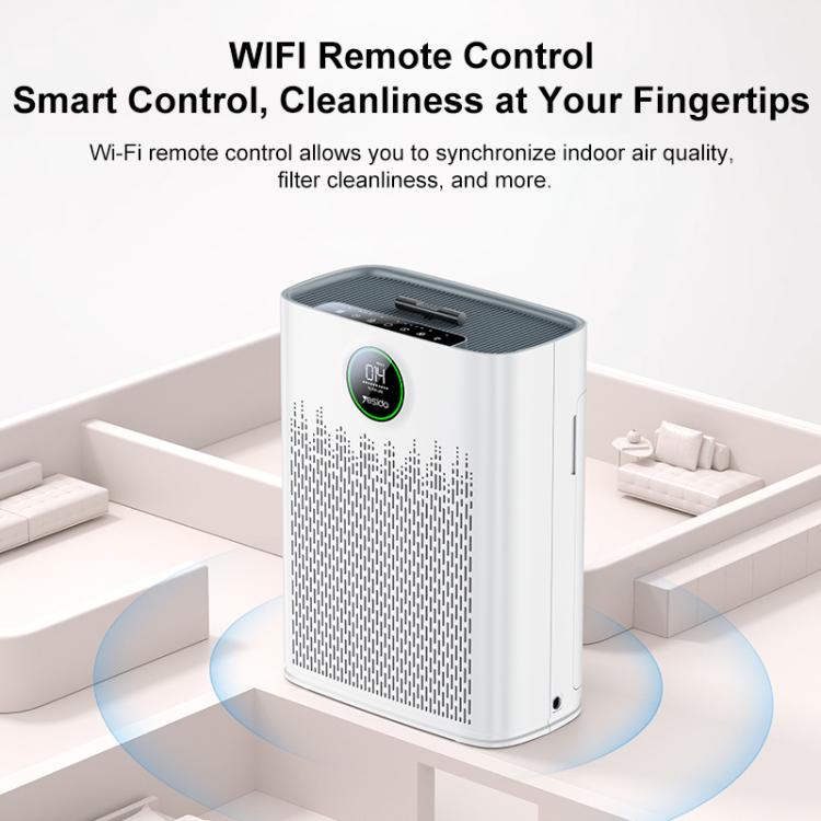 Yesido EC23 Air Purifier Supports WIFI Remote Control, EU Plug, UK Plug