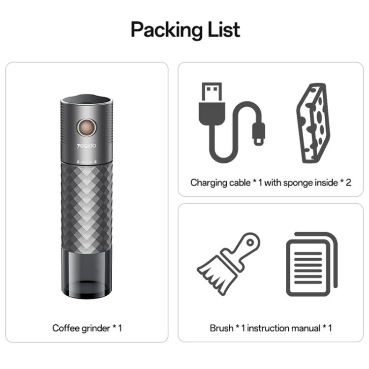 Yesido EC29 Portable Electric Grinder Coffee Maker, EC29