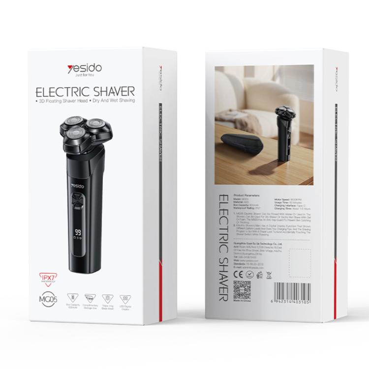 Yesido MG05 Rotating Floating Head Electric Shaver, MG05