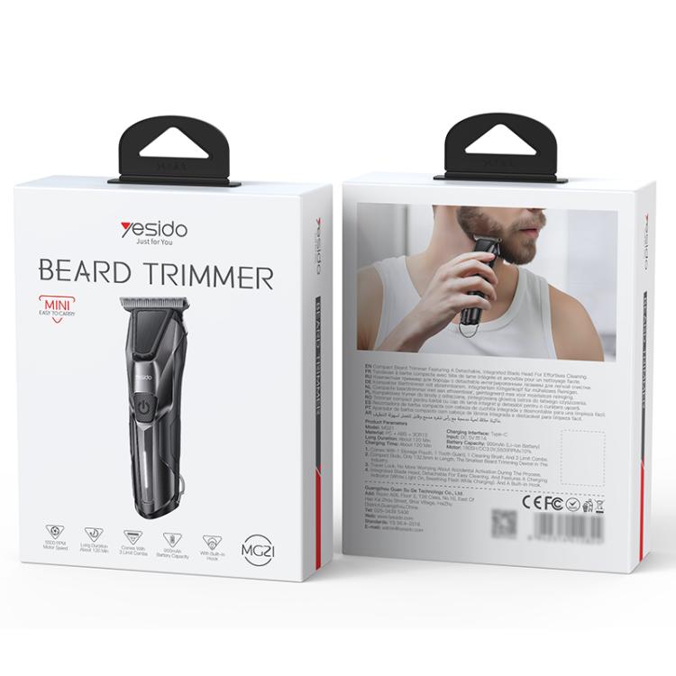 Yesido MG21 Mini Portable Beard Trimmer, MG21