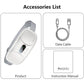 Menstrual heating belt set with data cable and instruction manual