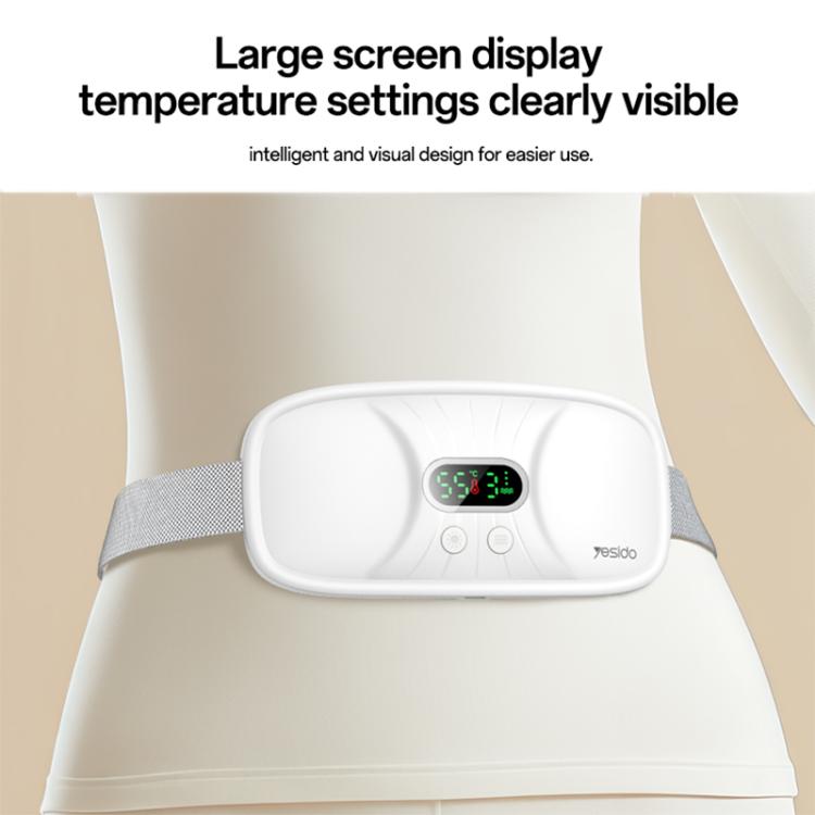 Heating uterus belt with large screen and clearly visible temperature settings