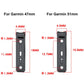 Black watch side guards for 47 mm and 51 mm models, with labeled dimensions.
