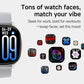 HD17 Air 1.73-inch AMOLED Display Ultra-thin Smart Sports Watch