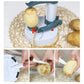 Multifunction Stainless Steel Electric Vegetables Fruit Peeler Automatic Peeling Machine, EU Plug, US Plug