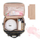 Detachable Two-tier Nail Polish Carrying Storage Box