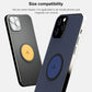2pcs / Set Car Phone Holder Mount 40mm Round Silicone Magnet Guide Sheet