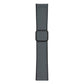 xDfind Flat-head Litchi Texture Vegan Leather Magnetic Buckle Watch Band, 18mm, 20mm, 22mm