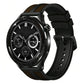 xDfind Flame Hybrid Nylon Braid Silicone Watch Band, 22mm