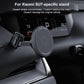 Car magnetic phone holder mount with clamp arm and round magnetic pad