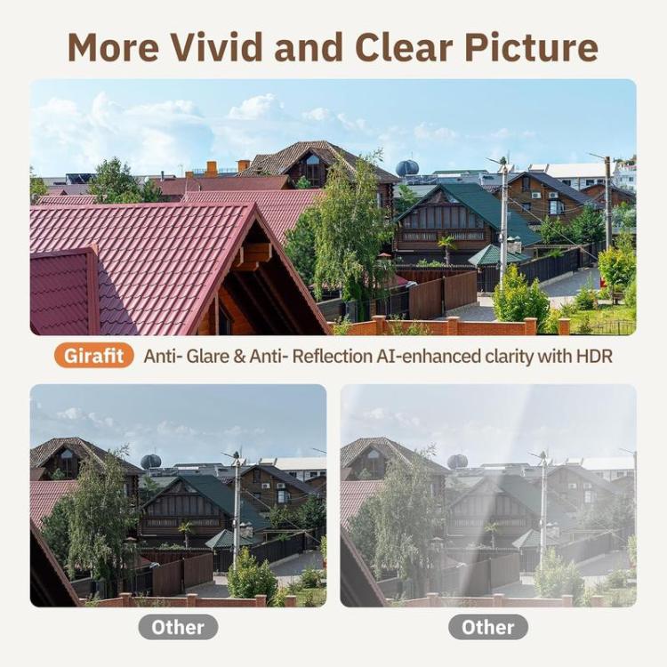 Wireless WiFi Smart Window Surveillance Camera, 5.0GHz