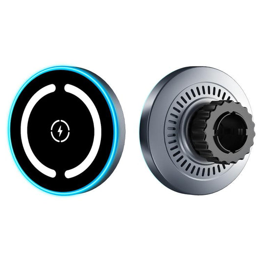 JLM-101 Qi 15W Magnetic Car Wireless Charger Phone Holder with Cable