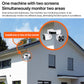 5MP Dual-Lens Dual-Pan Tilt Rotating WiFi Camera, EU Plug, US Plug