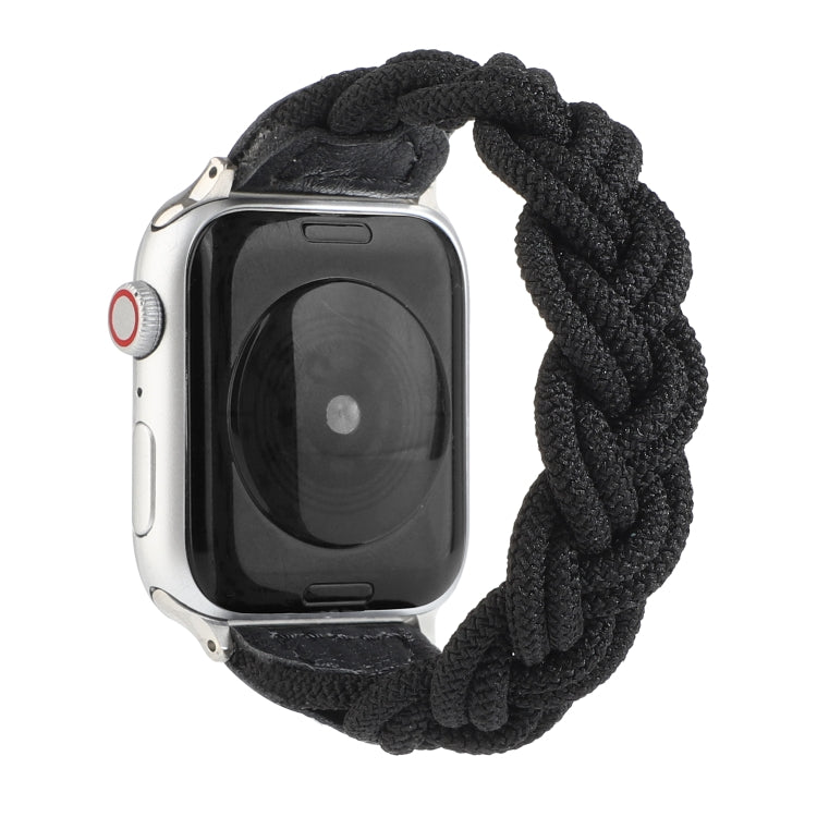 Elastic Woven Watchband For Apple Watch Series 6 & SE & 5 & 4 40mm / 3 & 2 & 1 38mm, 120mm, 130mm, 150mm, 160mm