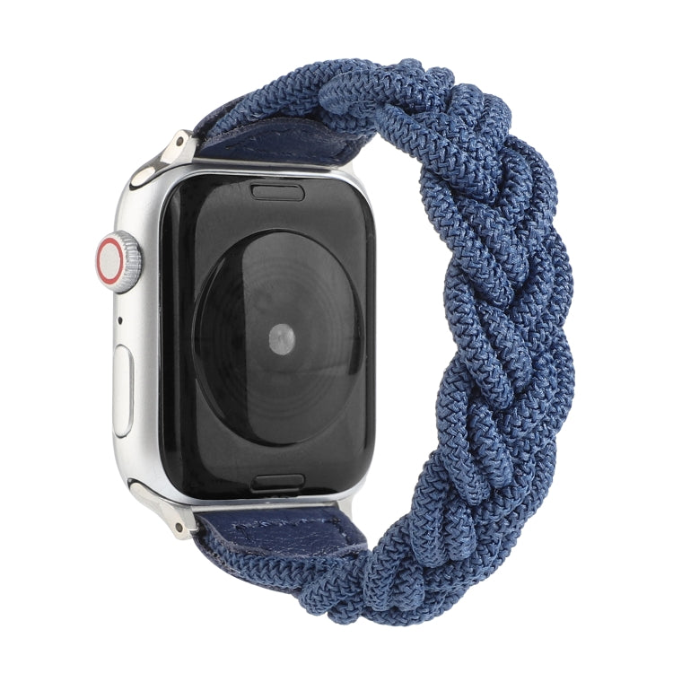 Elastic Woven Watchband For Apple Watch Series 6 & SE & 5 & 4 40mm / 3 & 2 & 1 38mm, 120mm, 130mm, 150mm, 160mm