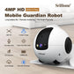 SriHome DH013 Plus 4MP Smart Pet Robot Camera with Auto-Charging Dock, US Plug, UK Plug, EU Plug, AU Plug