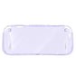 Transparent purple TPU protective case for Nintendo Switch 2 handheld console
