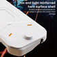 White mecha-style case for Nintendo Switch 2 with raised edge and durable outer shell