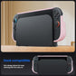 Pink TPU protective case on Switch console with dock-compatible slim design