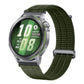 Double-Link Cloud Feel Breathable Nylon Loop Metal Connectors Watch Band, 18mm, 20mm, 22mm