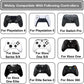 Compatibility graphic for soft silicone aiming rings across multiple game controllers