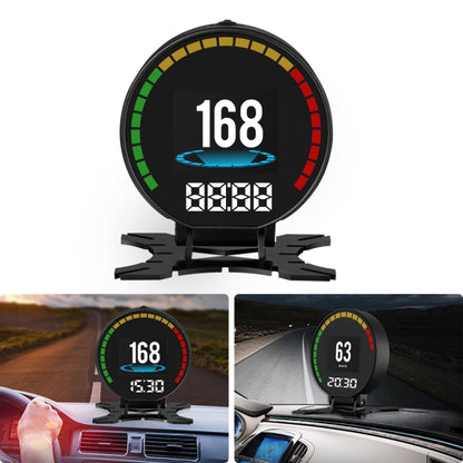 P15 OBD2 Car HUD Head-up Display Water Temperature / Vehicle Speed / Voltage, P15