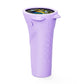Lavender kids digital monocular telescope with round screen and side control buttons
