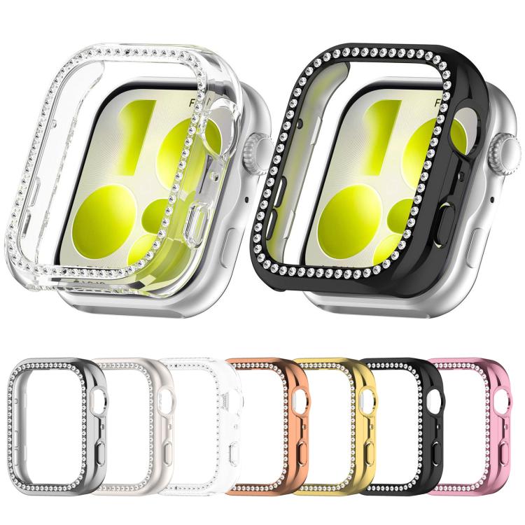 xDfind Single Row Diamond Hollow PC Watch Case, For Huawei Watch Fit 5 Pro, For Huawei Watch Fit 5