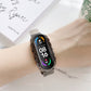 For Xiaomi Mi Band 5 / 4 Universal Silicone Transparent Replacement Strap Watchband