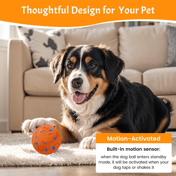 O15 Smart Automatic Pet Toy Ball Dog Training, Diameter 80mm