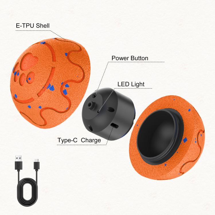 O15 Smart Automatic Pet Toy Ball Dog Training, Diameter 80mm
