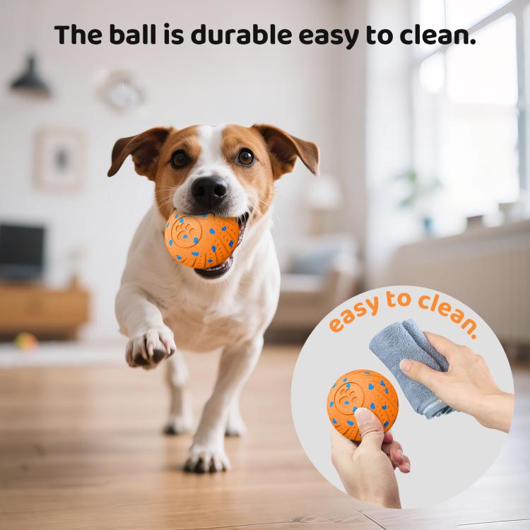 O18 Smart Automatic Pet Toy Ball Dog Training, Diameter 80mm