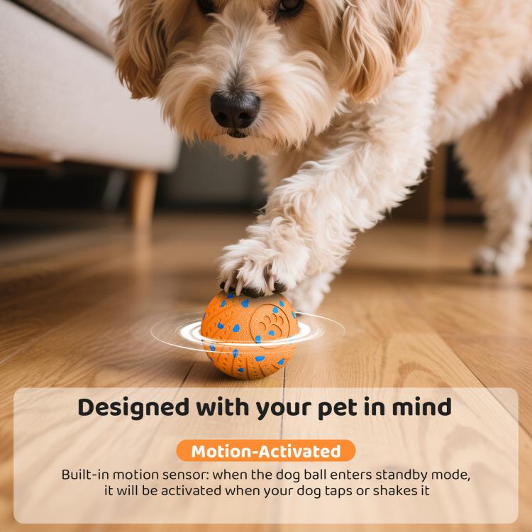 O18 Smart Automatic Pet Toy Ball Dog Training, Diameter 80mm