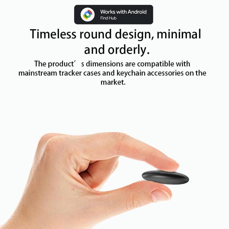 S20 Round Android 9.0 Mini GPS Global Smart Bluetooth Location Tracker Anti-lost Device, S20
