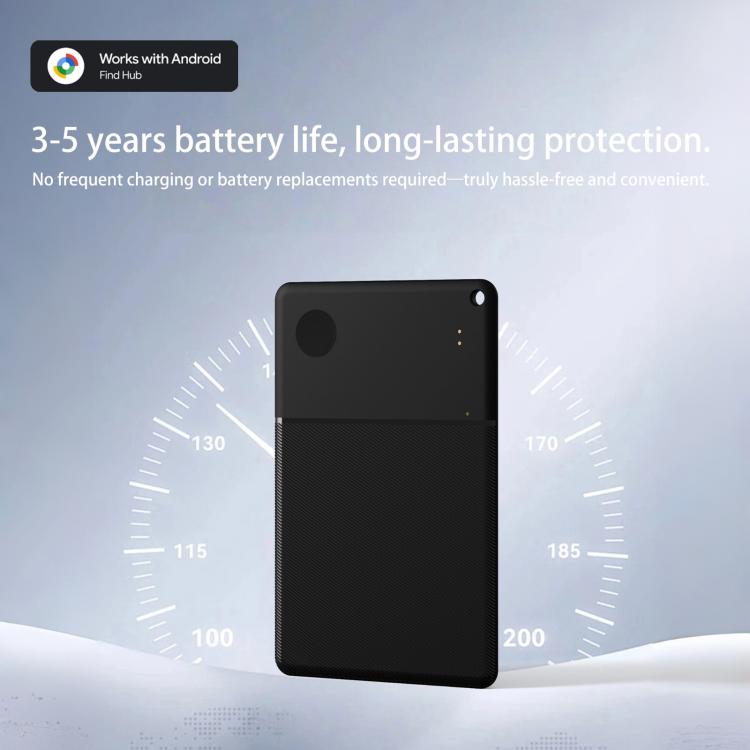 S22 Ultra-thin Card Type Mini GPS Global Smart Bluetooth Location Tracker Anti-lost Device, S22