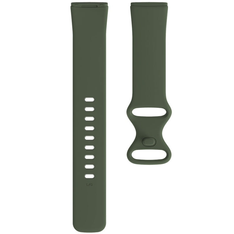 For Fitbit Versa 3 / Sense Silicone Replacement Strap Watchband, Size: S, Size: S