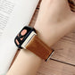 Crazy Horse Texture Genuine Leather Replacement Strap Watchband, For OPPO Watch 41mm, For OPPO Watch 46mm