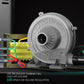 RF4 hot air rework fan housing with turbine wheel for high airflow