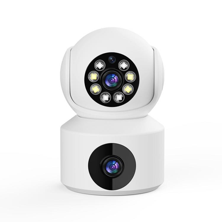 360-Degree Rotating 1080P HD Night Vision Remote Dual-Lens Smart Surveillance Camera, A11