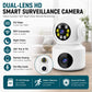 360-Degree Rotating 1080P HD Night Vision Remote Dual-Lens Smart Surveillance Camera, A11