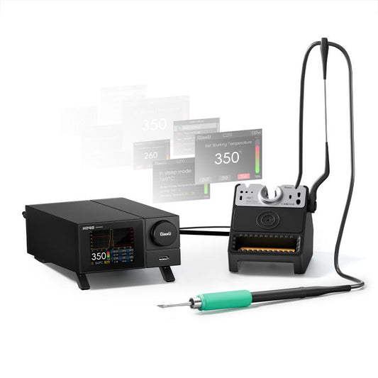 QIANLI H240 240W Smart Soldering Station with HX1 All-in-One Sleep Stand, US Plug, EU Plug