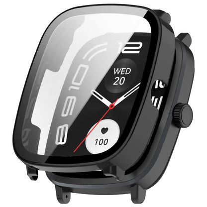 Tempered Glass Film Integrated PC Watch Protective Case, For Xiaomi Haylou RS5