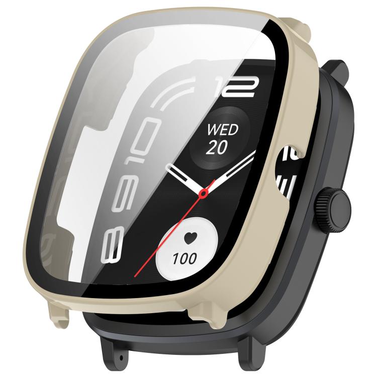 Tempered Glass Film Integrated PC Watch Protective Case, For Xiaomi Haylou RS5