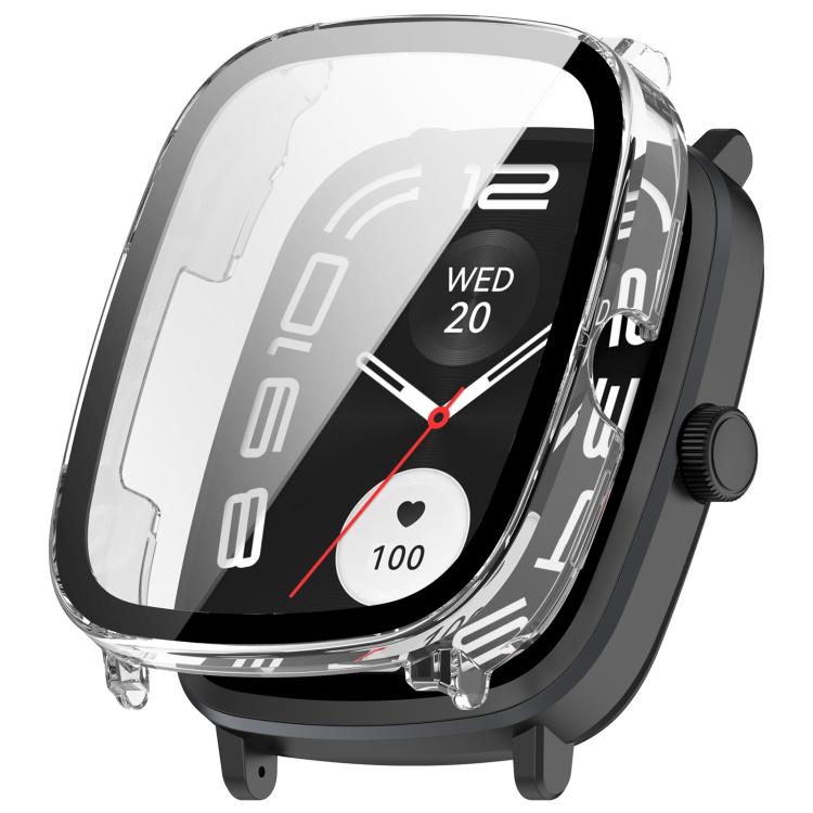 Tempered Glass Film Integrated PC Watch Protective Case, For Xiaomi Haylou RS5