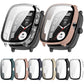 Tempered Glass Film Integrated PC Watch Protective Case, For Xiaomi Haylou RS5